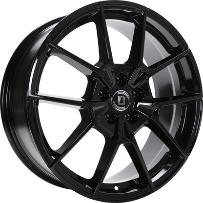 Diewe Neve black glossy 8x20 ET48.5 - LK5/108 ML63.4