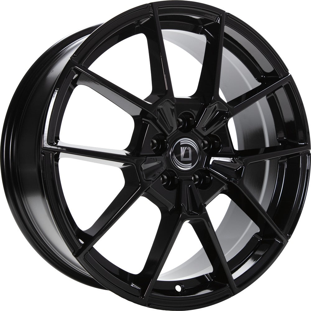 Diewe Neve black glossy 9x20 ET58.5 - LK5/108 ML63.4