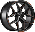 Barracuda Razzer mattblack copper PureSports gefräst Alufelge 9.5x21 Zoll ET27 LK 5x112 ML73.1
