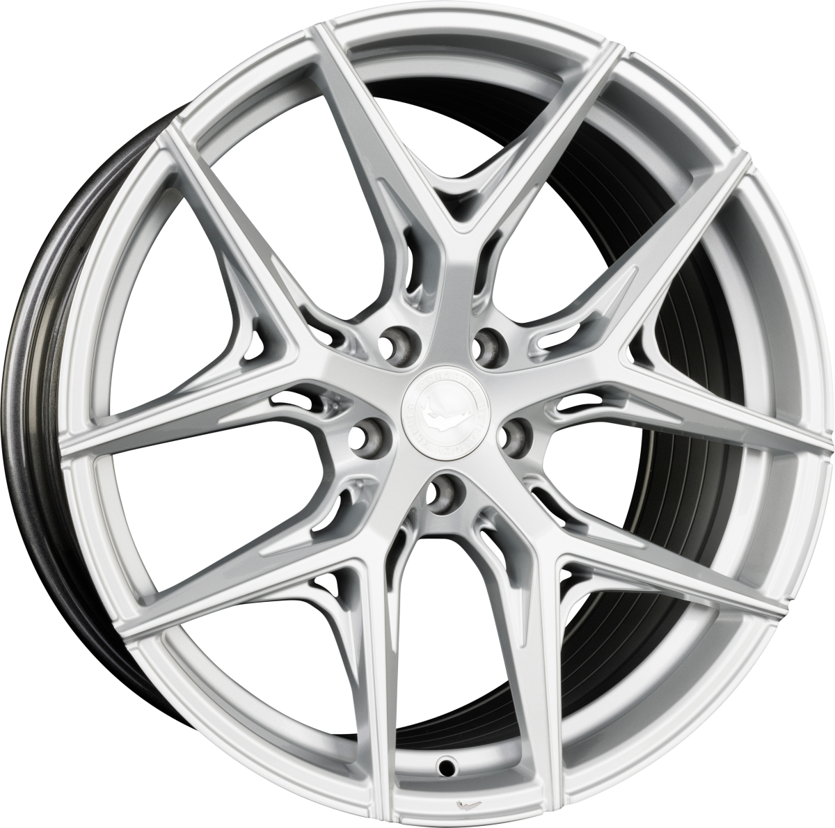 Barracuda Razzer hyper silver Alufelge 10.5x22 Zoll ET40 LK 5x120 ML74.1 – Bild 5