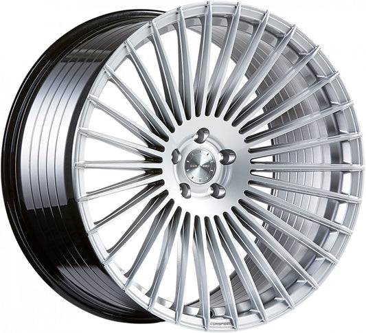 Corspeed Atmos silver 9.5x21 ET37 - LK5/108 ML73.1