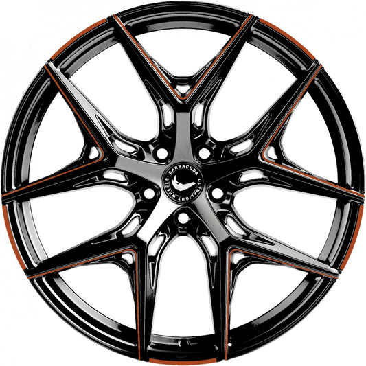 Barracuda Razzer flash copper PureSports gefräst 8.5x20 ET40 - LK5/108 ML73.1