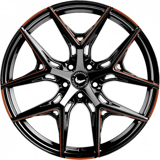 Barracuda Razzer flash copper PureSports gefräst 10.5x21 ET38 - LK5/114.3 ML73.1