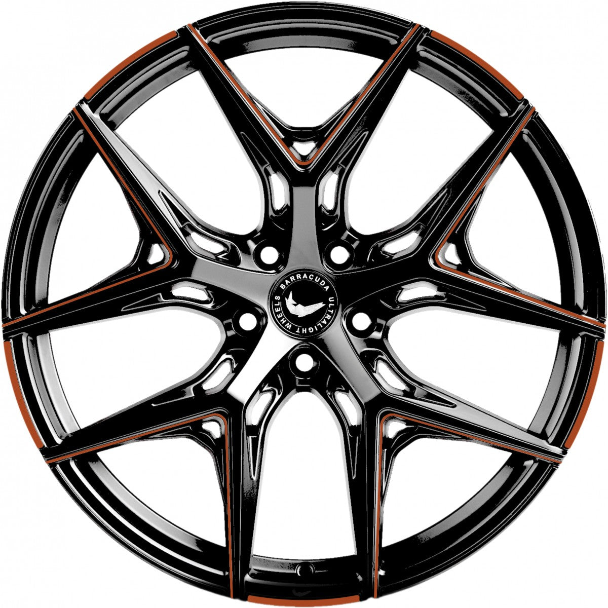 Barracuda Razzer flash copper PureSports gefräst 10.5x22 ET40 - LK5/120 ML74.1