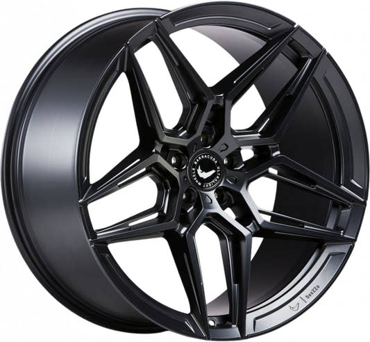 Barracuda Senzzo mattblack PureSports 10x20 ET39 - LK5/120 ML72.6
