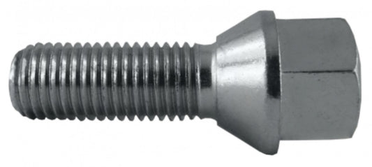 Jania Radschraube Kegelbund 60° M12x1,5x28 SW17 silber 20 Stk.