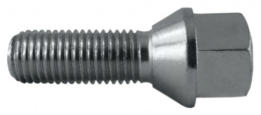 Jania Radschraube Kegelbund 60° M12x1,5x24 SW17 silber 20 Stk.