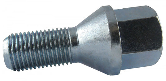 Jania Radschraube Kegelbund 60° M12x1,25x22 SW17 silber 20 Stk.