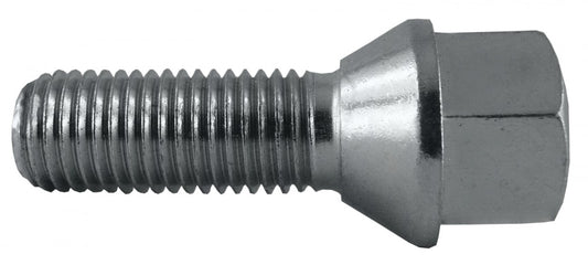 Jania Radschraube Kegelbund 60° M12x1,5x30 SW17 silber 20 Stk.