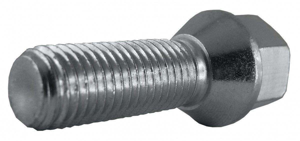 Jania Radschraube Kegelbund 60° M12x1,5x30 SW17 silber 20 Stk.