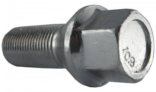 Jania Radschraube Kegelbund 60° M14x1,25x28 SW17 silber 20 Stk.