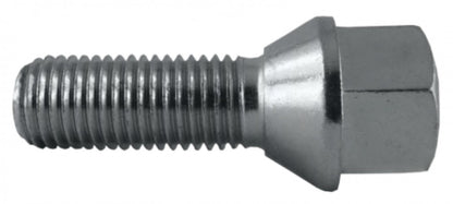 Jania Radschraube Kegelbund 60° M12x1,5x35 SW17 silber 20 Stk.