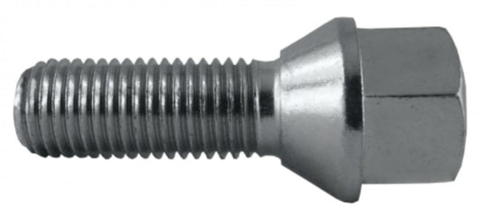 Jania Radschraube Kegelbund 60° M12x1,5x35 SW17 silber 20 Stk.