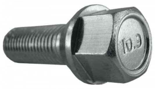 Jania Radschraube Kegelbund 60° M12x1,5x35 SW17 silber 20 Stk.