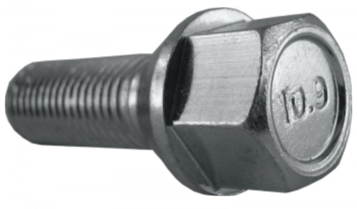 Jania Radschraube Kegelbund 60° M12x1,25x50 SW17 silber 20 Stk.