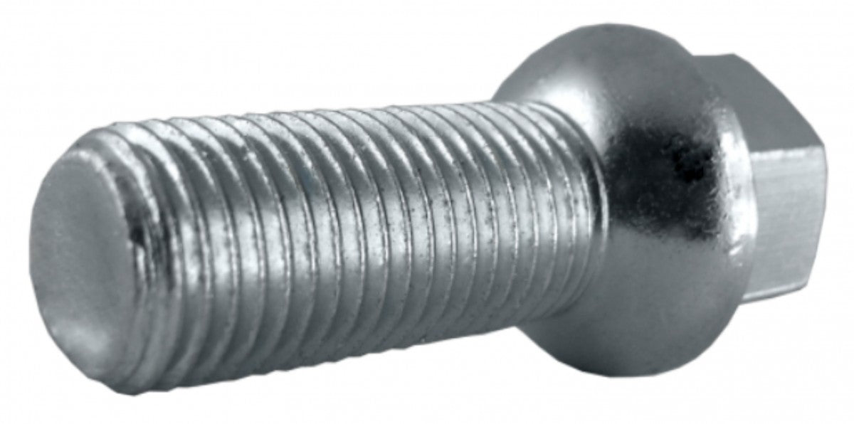 Jania Radschraube Kugelbund R12 M12x1,5x40 SW17 silber 20 Stk.