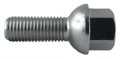 Jania Radschraube Kugelbund R12 M12x1,5x28 SW17 silber 20 Stk.