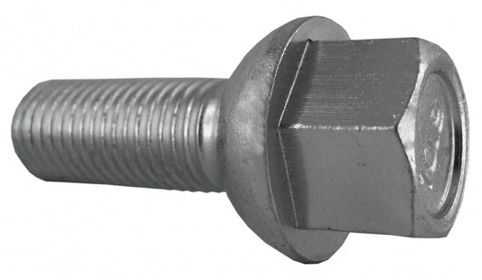 Jania Radschraube Kugelbund R12 M12x1,5x28 SW17 silber 20 Stk.