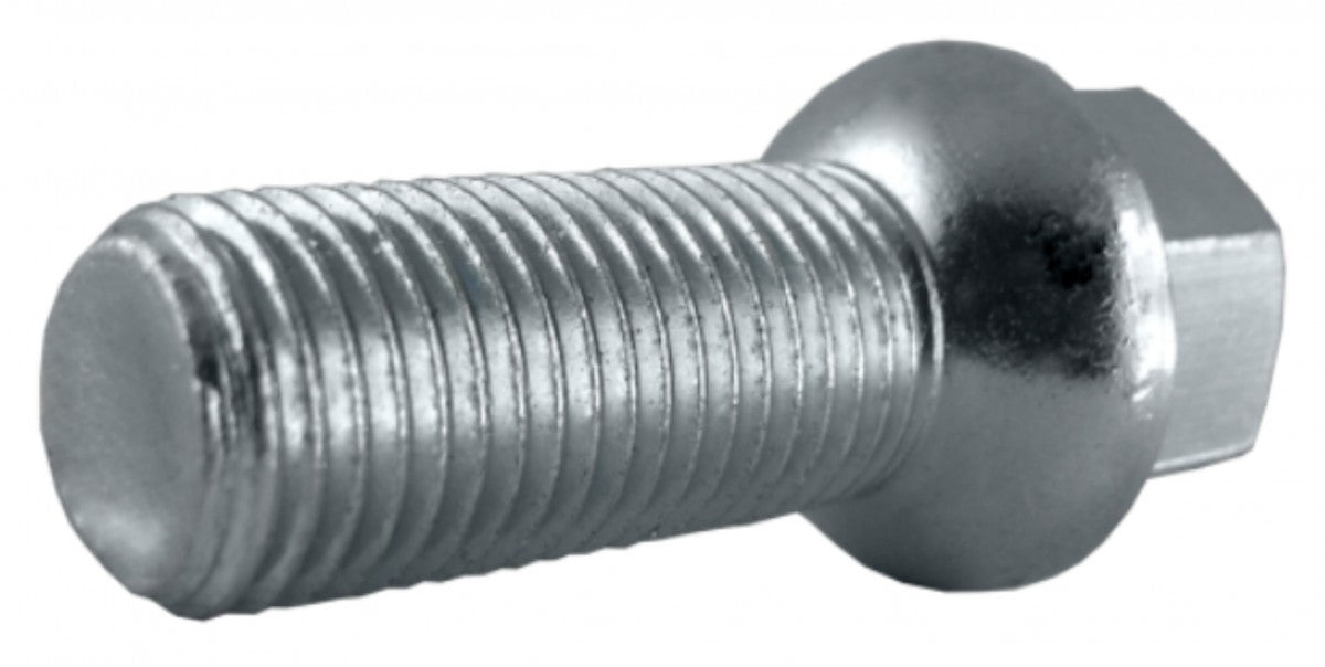 Jania Radschraube Kugelbund R12 M14x1,5x35 SW17 silber 20 Stk.
