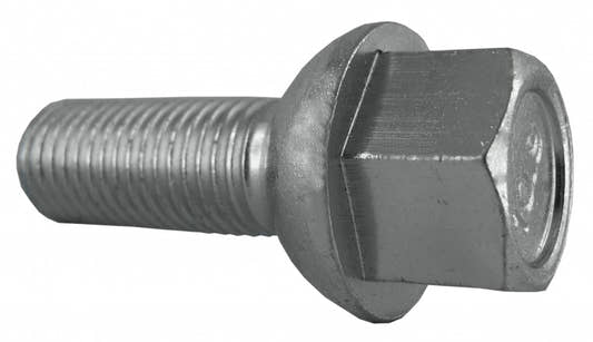 Jania Radschraube Kugelbund R12 M12x1,5x35 SW17 silber 20 Stk.