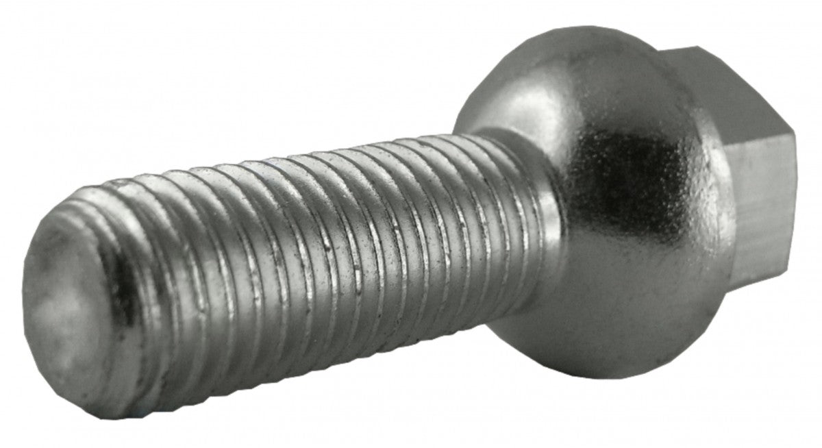 Jania Radschraube Kugelbund R12 M12x1,5x35 SW17 silber 20 Stk.