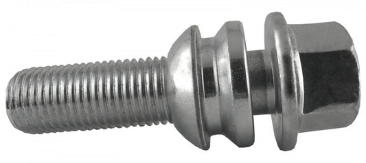 Jania Radschraube Kugelbund R14 M14x1,5x37 SW19 silber 20 Stk.