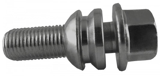 Jania Radschraube Kugelbund R14 M14x1,5x30 SW19 silber 20 Stk.