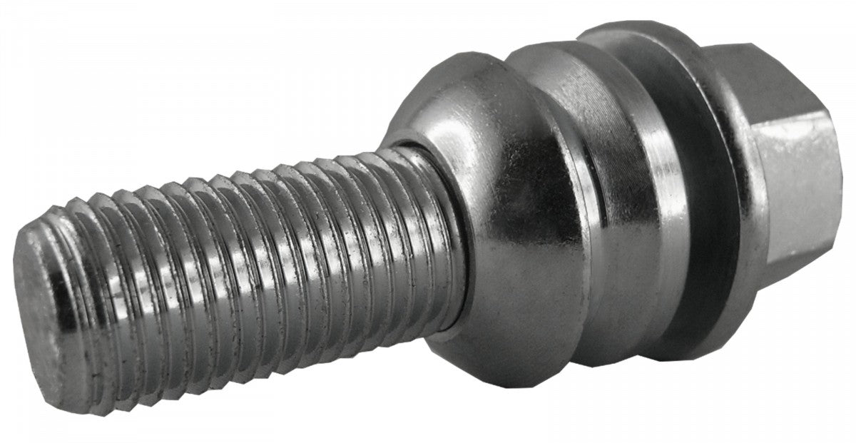 Jania Radschraube Kugelbund R14 M14x1,5x30 SW19 silber 20 Stk.