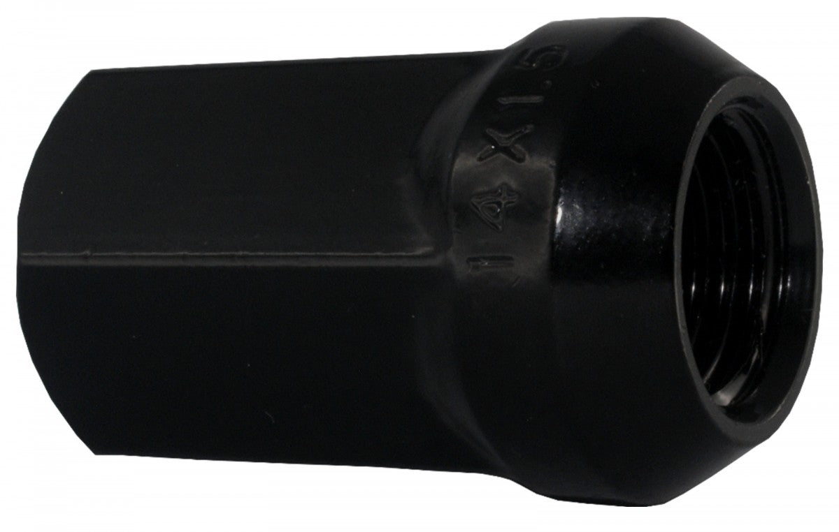 Jania Radmutter Kegelbund 60° M14x1,5x34 SW19 schwarz 20 Stk.
