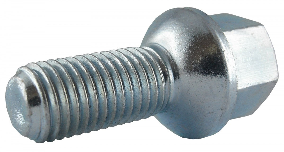 Jania Radschraube Kugelbund R13 M12x1,5x24 SW17 silber 20 Stk.