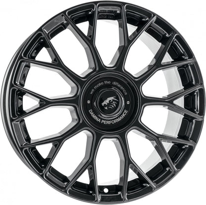 Damina Performance DM10 black - Inlay black 8.5x19 ET45 - LK5/112 ML72.6