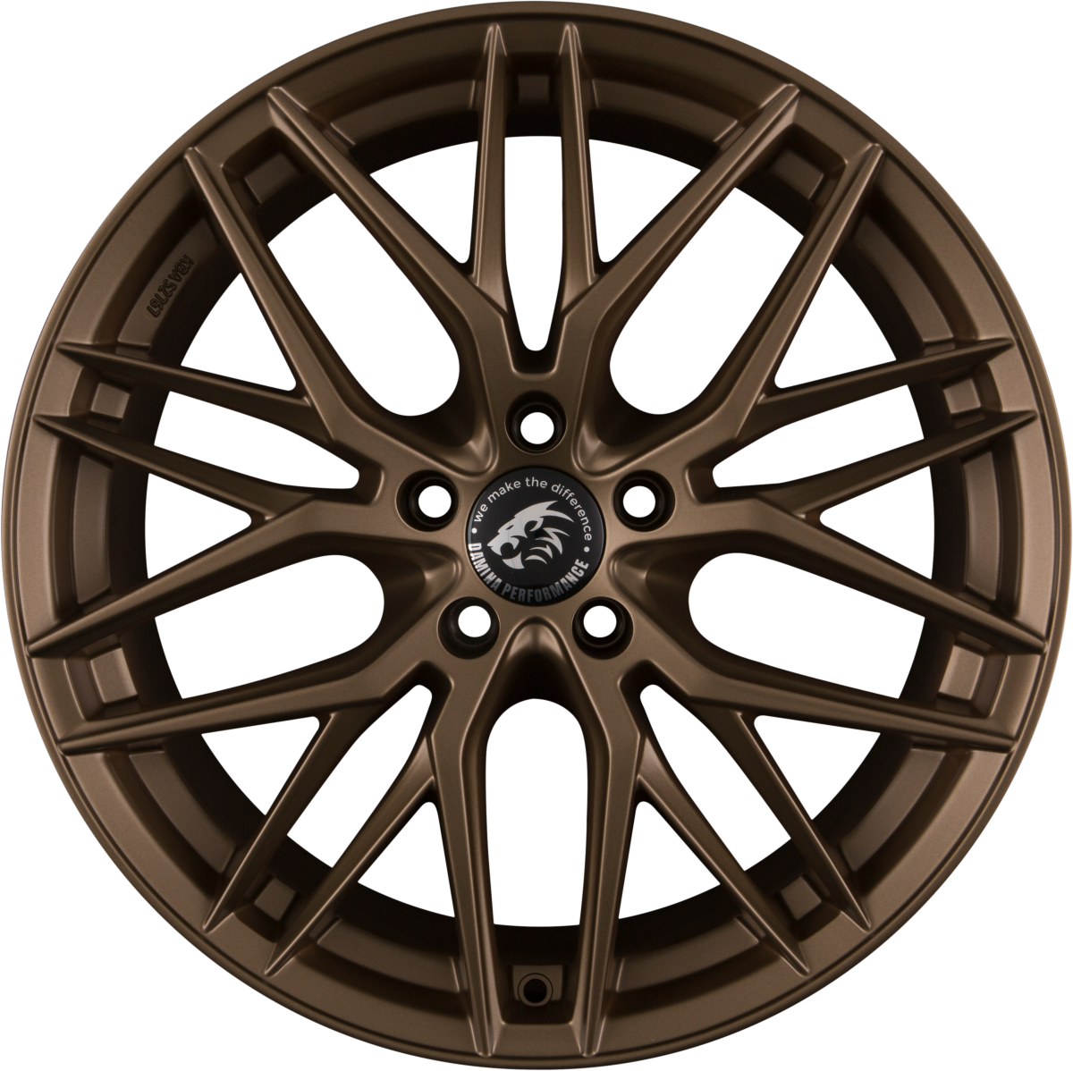 Damina Performance DM08 Bronze Matt Alufelge 8.5x20 Zoll ET30 LK 5x112 ML66.6 – Bild 3