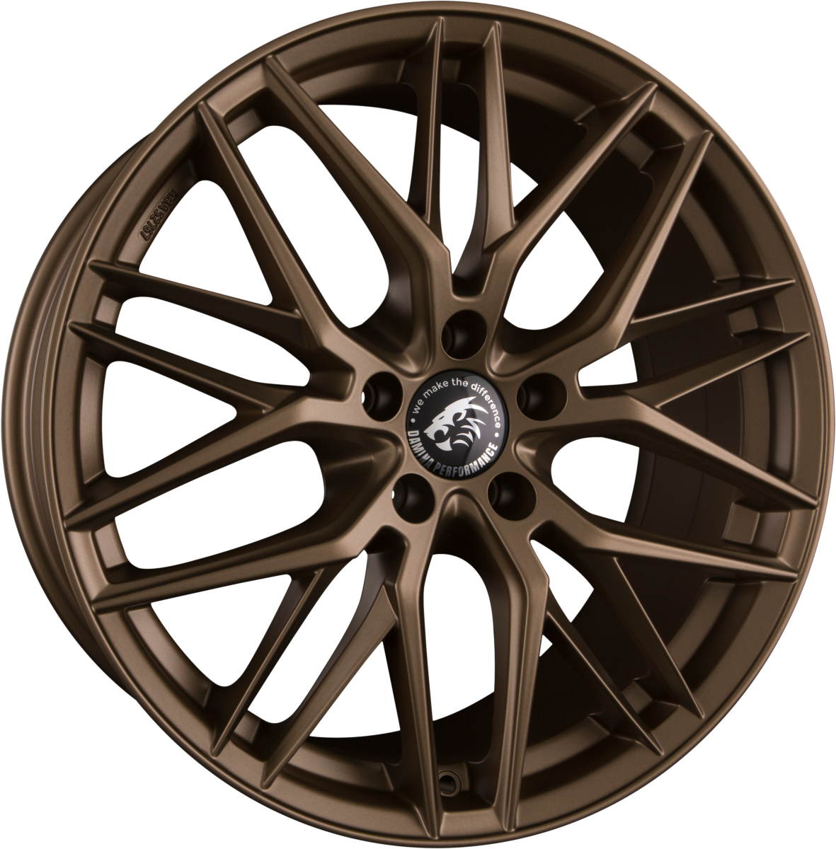 Damina Performance DM08 Bronze Matt Alufelge 8.5x20 Zoll ET30 LK 5x112 ML66.6 – Bild 4