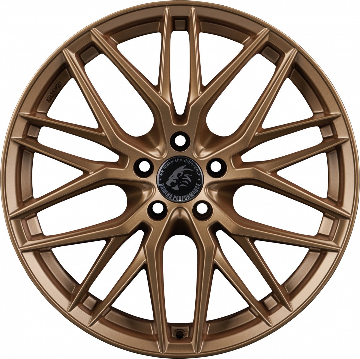 Damina Performance DM08 Bronze Matt Alufelge 8.5x20 Zoll ET30 LK 5x112 ML66.6 – Bild 2