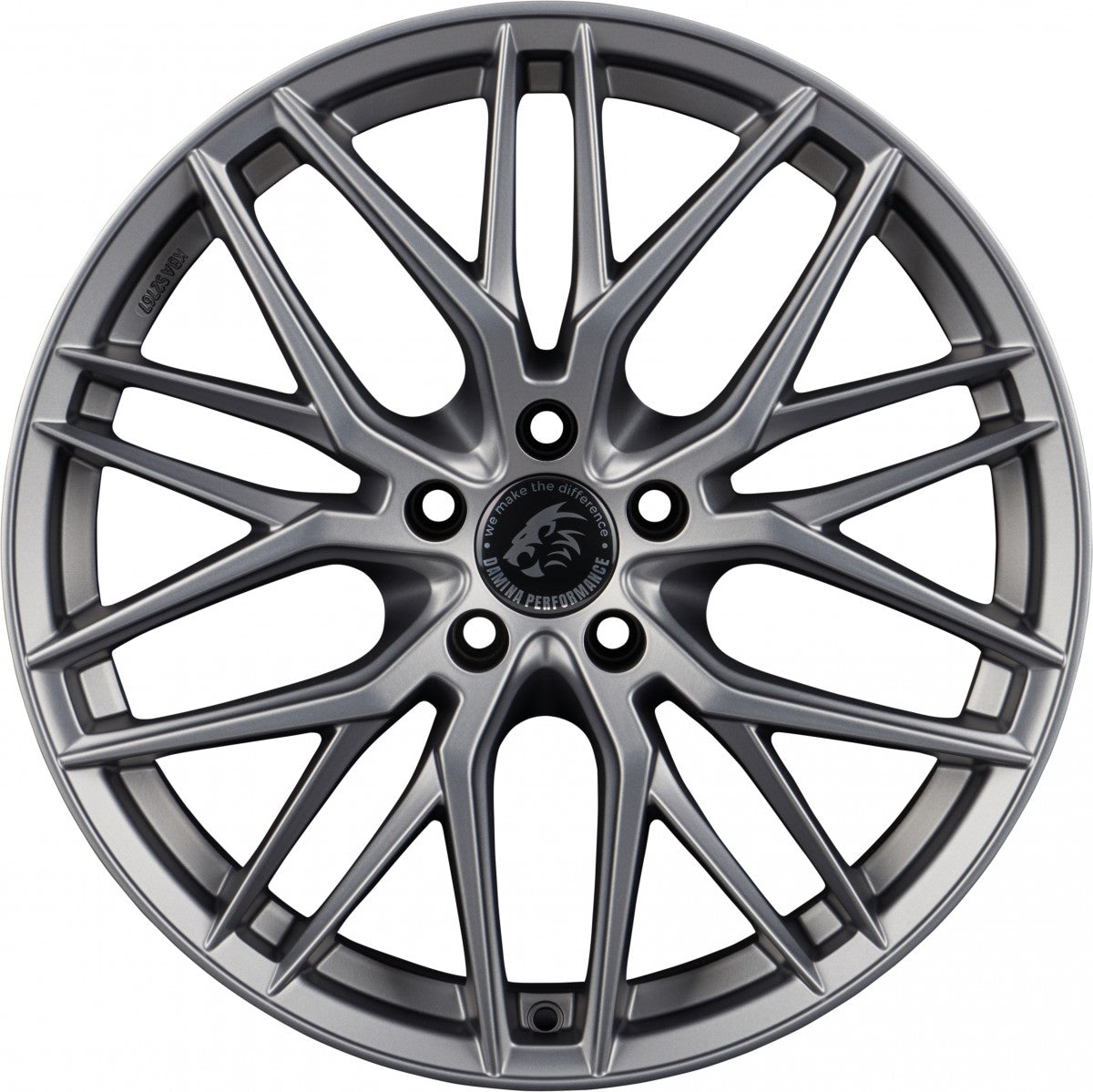 Damina Performance DM08 matt grey 8.5x20 ET35 - LK5/112 ML66.6