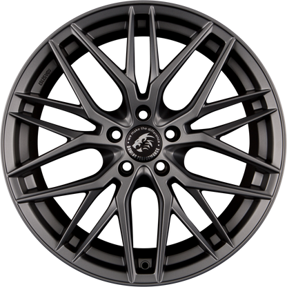 Damina Performance DM08 Matt Grey Painted Alufelge 8.5x20 Zoll ET35 LK 5x120 ML72.6 – Bild 3