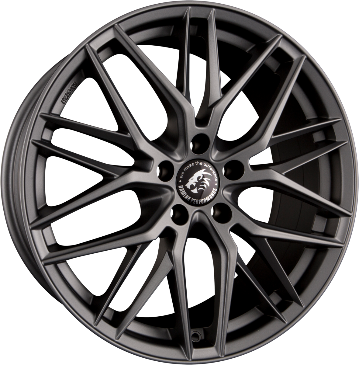 Damina Performance DM08 Matt Grey Painted Alufelge 8.5x20 Zoll ET35 LK 5x120 ML72.6 – Bild 4