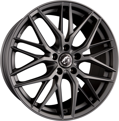 Damina Performance DM08 Matt Grey Painted Alufelge 8.5x20 Zoll ET35 LK 5x120 ML72.6 – Bild 4