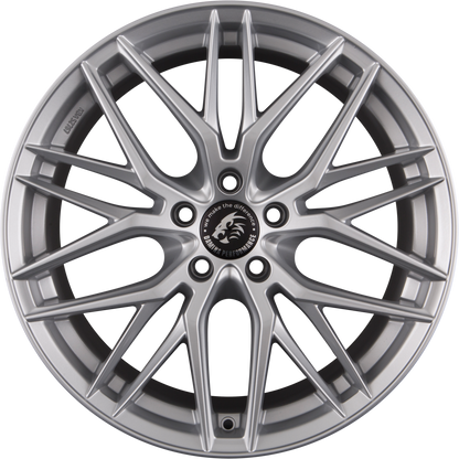 Damina Performance DM08 Silver Painted Alufelge 8.5x20 Zoll ET35 LK 5x120 ML72.6 – Bild 3