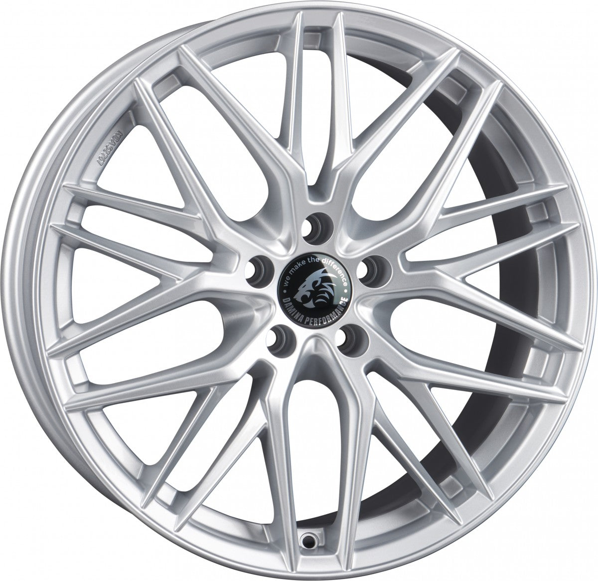 Damina Performance DM08 Silver Painted Alufelge 8.5x20 Zoll ET35 LK 5x120 ML72.6