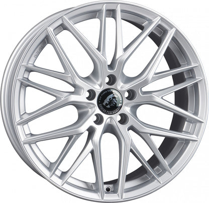 Damina Performance DM08 Silver Painted Alufelge 8.5x20 Zoll ET35 LK 5x120 ML72.6