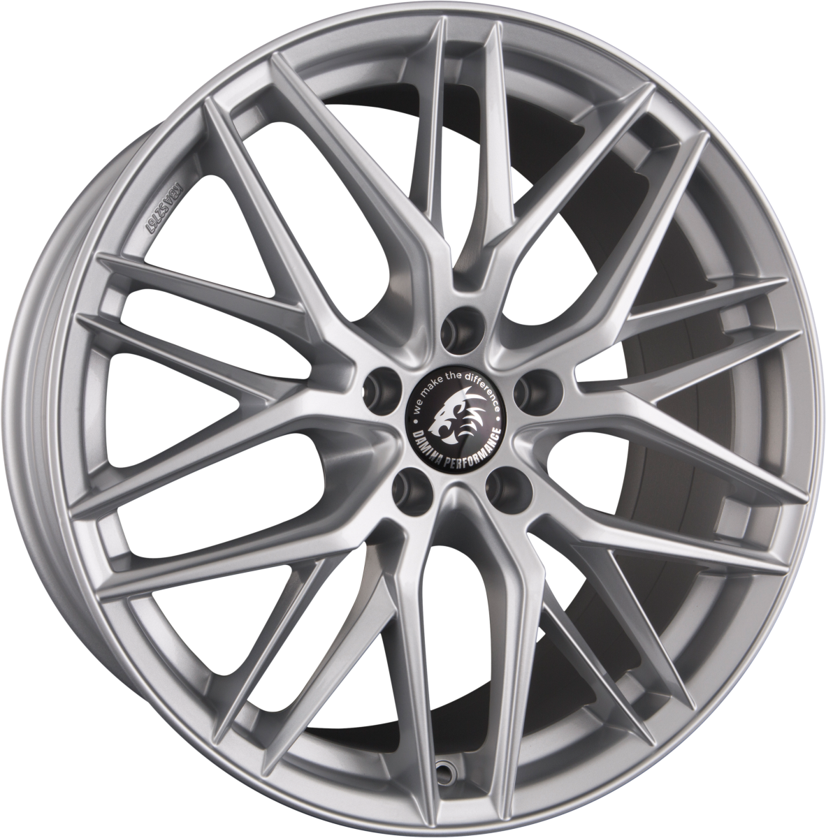 Damina Performance DM08 Silver Painted Alufelge 8.5x20 Zoll ET35 LK 5x120 ML72.6 – Bild 4