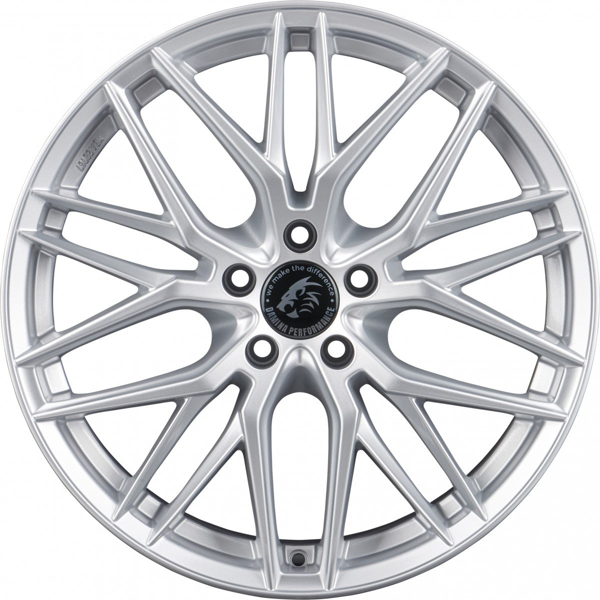 Damina Performance DM08 Silver Painted Alufelge 8.5x20 Zoll ET35 LK 5x120 ML72.6 – Bild 2