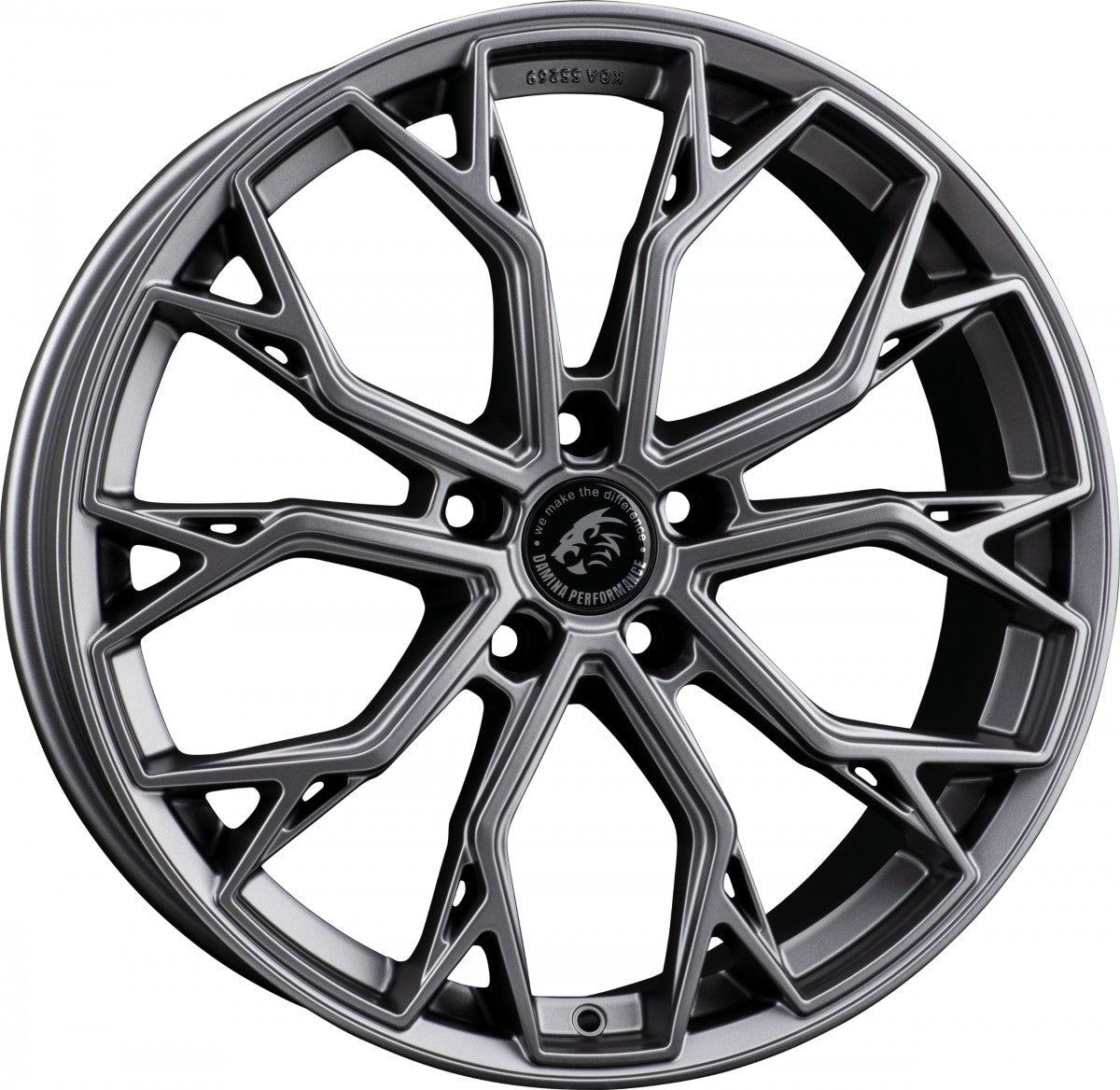 Damina Performance DM18 grey matt Alufelge 8.5x19 Zoll ET45 LK 5x112 ML66.6