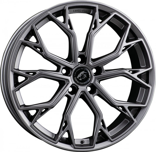 Damina Performance DM18 grey matt 8.5x20 ET45 - LK5/112 ML66.6