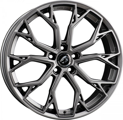 Damina Performance DM18 anthrazit 8x18 ET35 - LK5/112 ML66.6