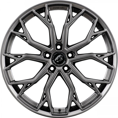 Damina Performance DM18 anthrazit 8x18 ET35 - LK5/112 ML66.6