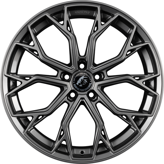 Damina Performance DM18 Anthracite Alufelge 8x18 Zoll ET45 LK 5x112 ML72.6 – Bild 2