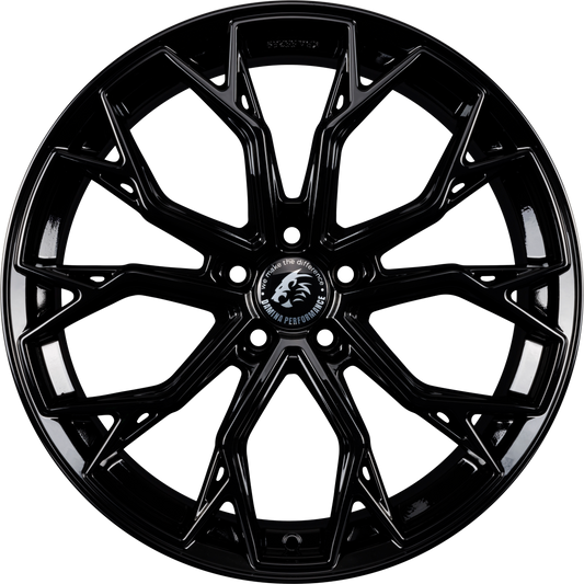 Damina Performance DM18 Black Alufelge 8x18 Zoll ET35 LK 5x120 ML72.6 – Bild 2