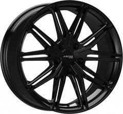 Arceo Wheels ASW05 glossy black Alufelge 8x19 Zoll ET40 LK 5x108 ML73.1